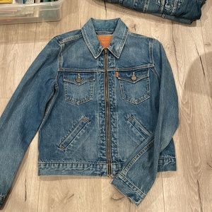 Levi’s Orange Tab Zip Trucker Jacket